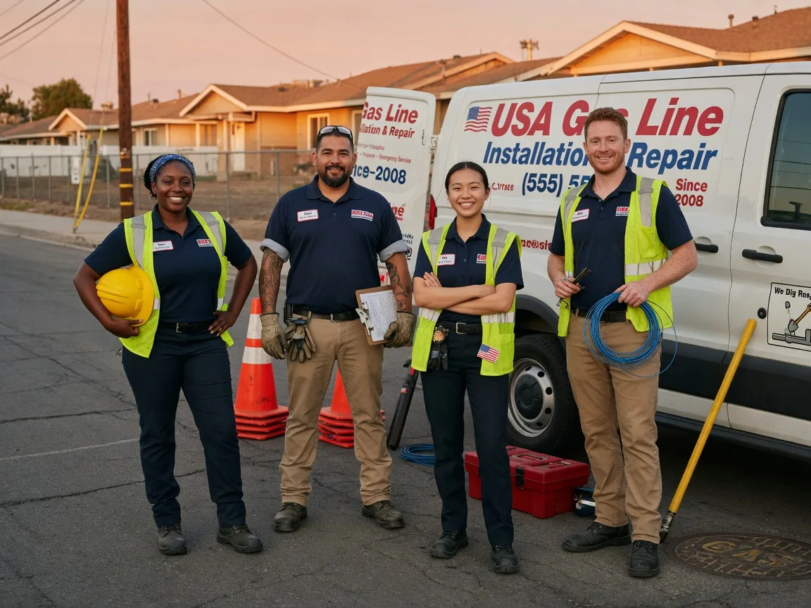 Gas Line Installation company in Orgas, WV